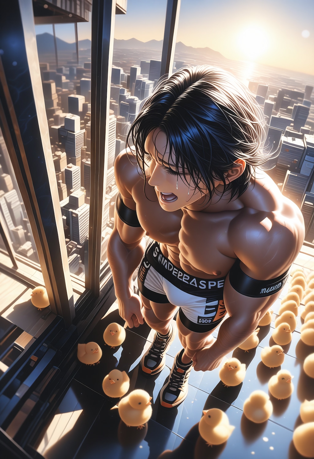 おならしたら……