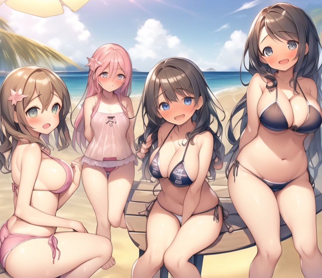 もう秋口ですが、出せてなかった水着供養（おねショタ脳内保管してどうぞ）