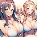 もう秋口ですが、出せてなかった水着供養（おねショタ脳内保管してどうぞ） 6枚目