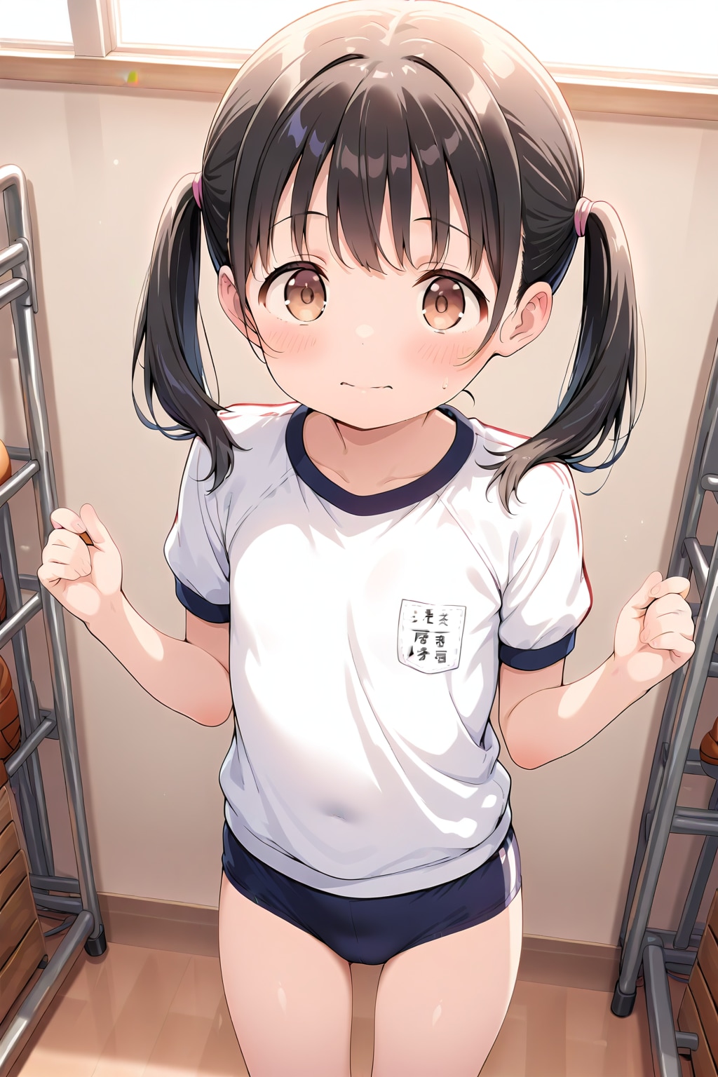 体操服美少女