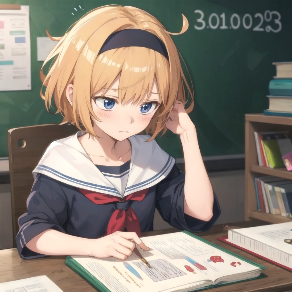 解けない問題に苦戦中