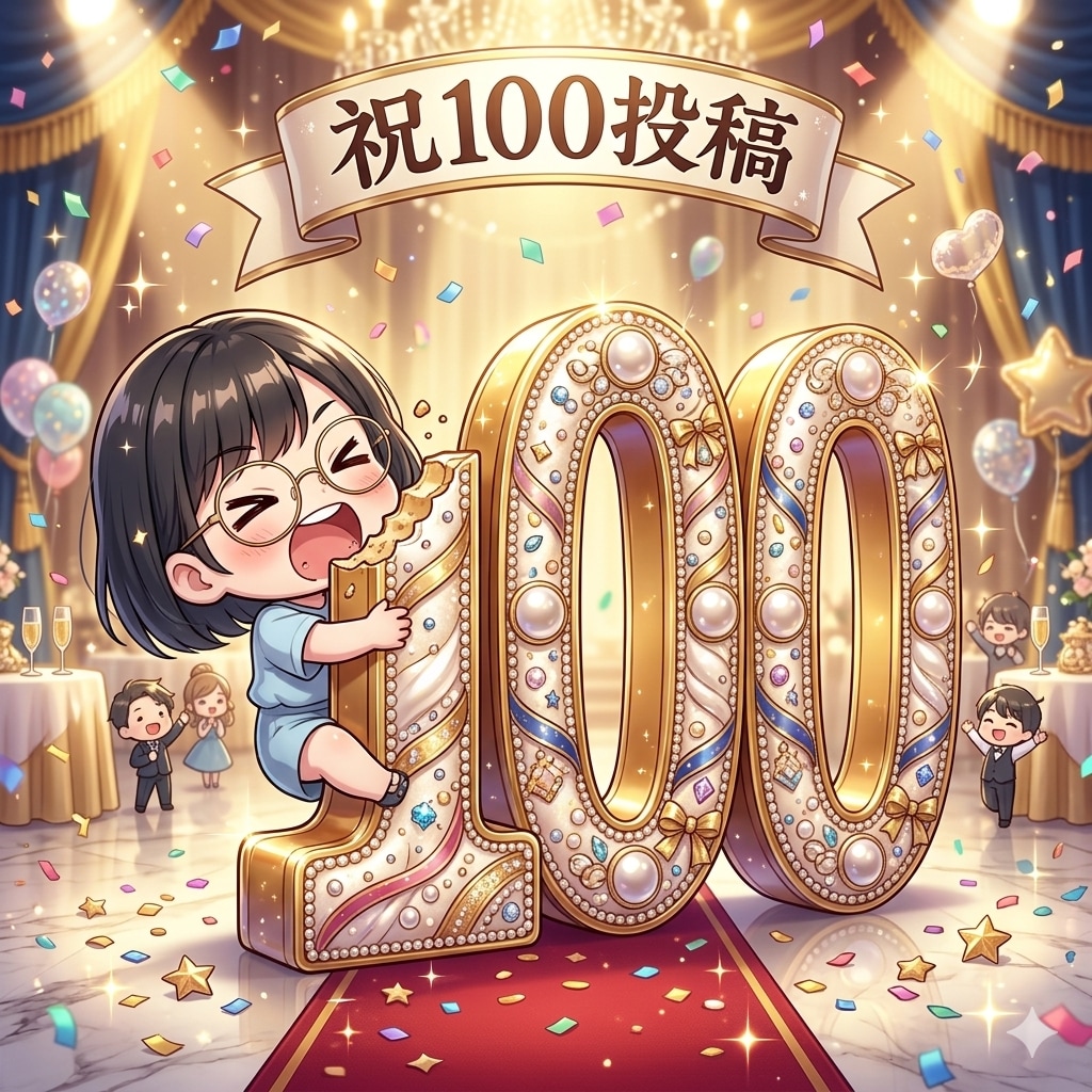 ひゃく💯🎉