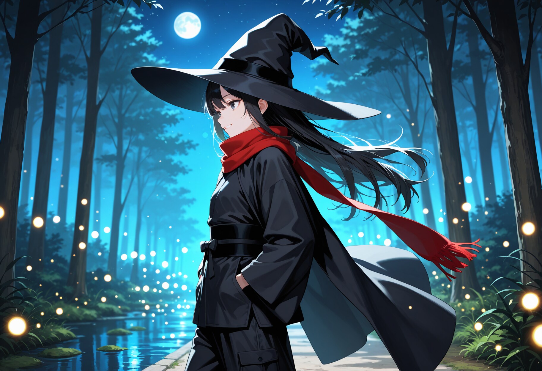 蛍と魔女さん