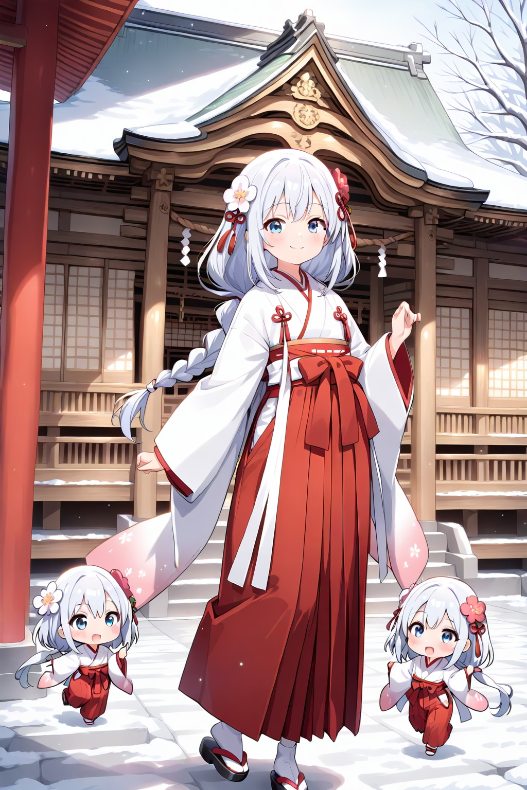 巫女さんは忙しい