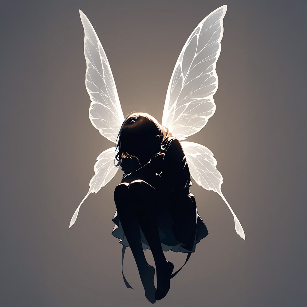 妖精シルエットc