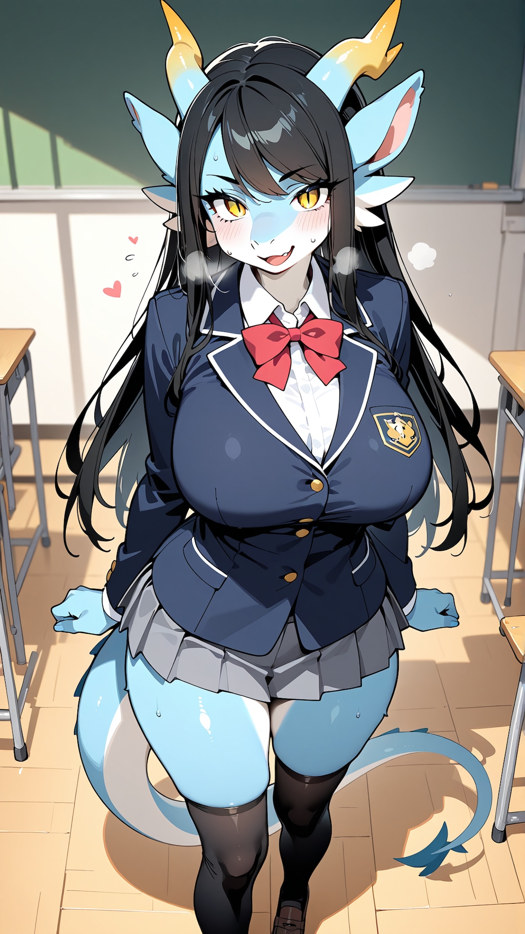 デカパイドラゴン生徒会長