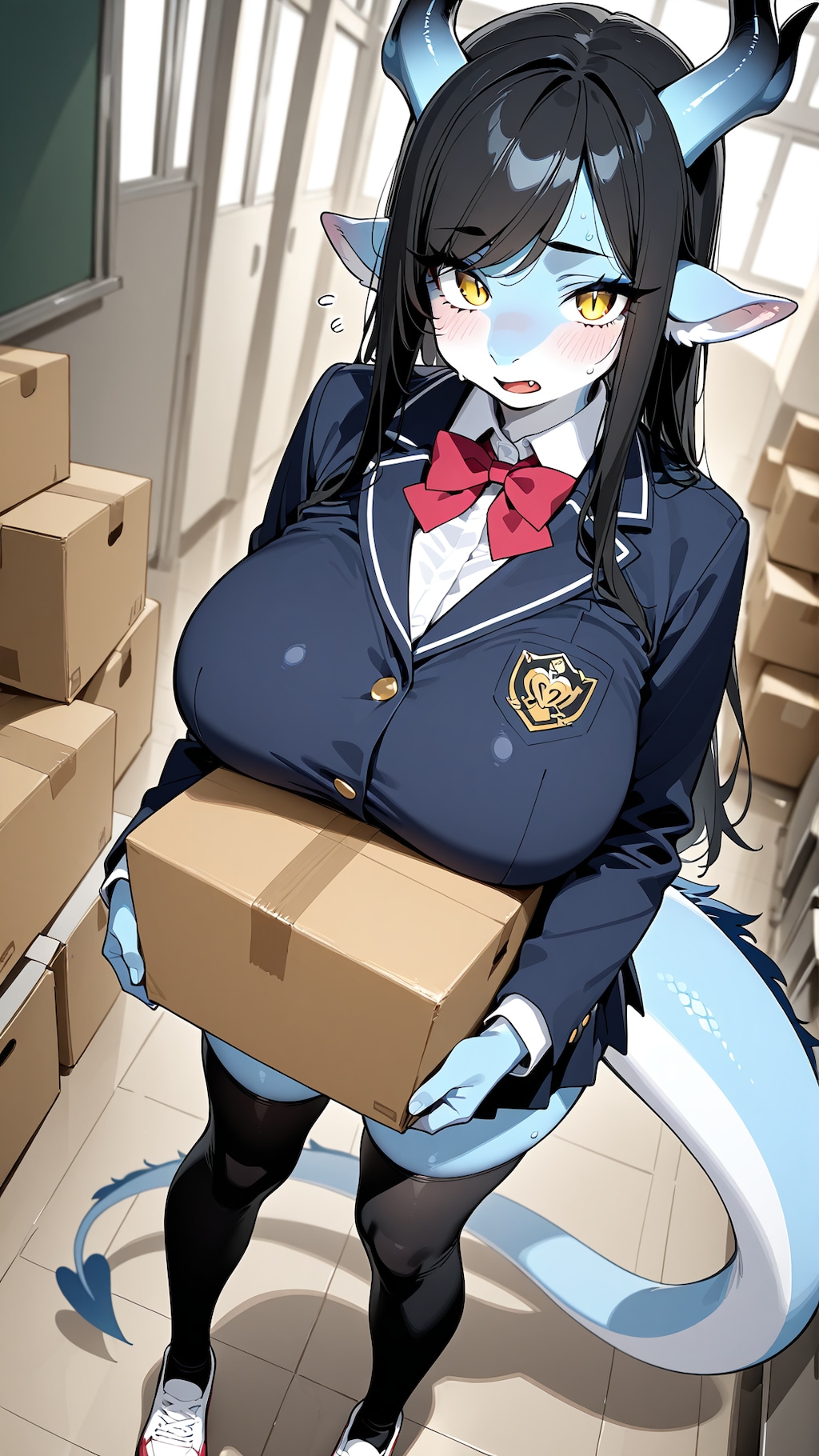 デカパイドラゴン生徒会長