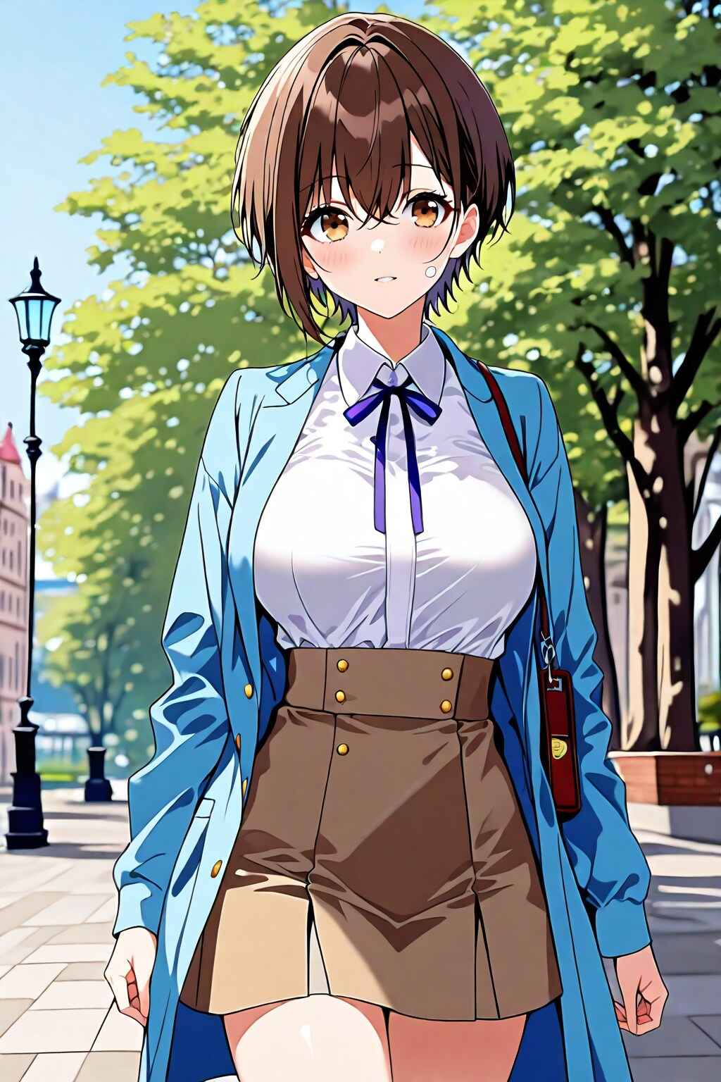 入学した頃の氷見さん | の人気AIイラスト・グラビア