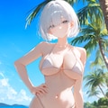 Tyomelmiさんちの真っ白お姉さん 2枚目