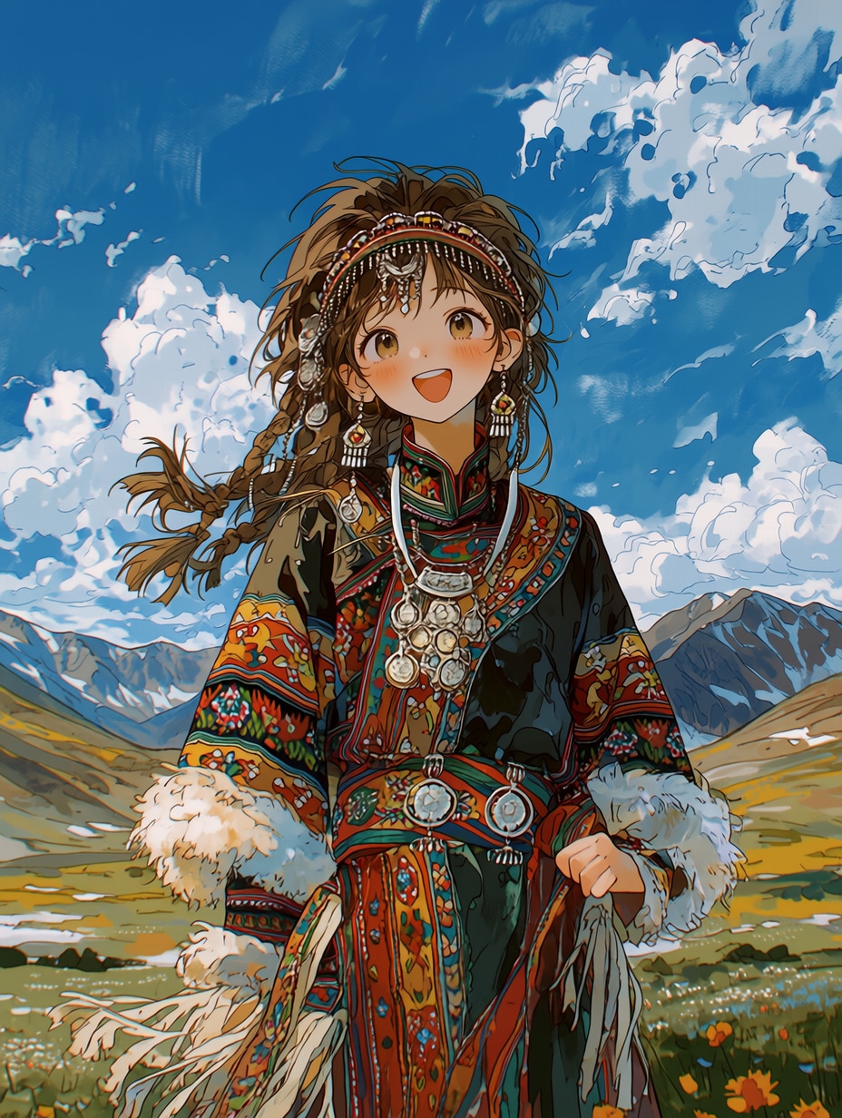 草原少女99