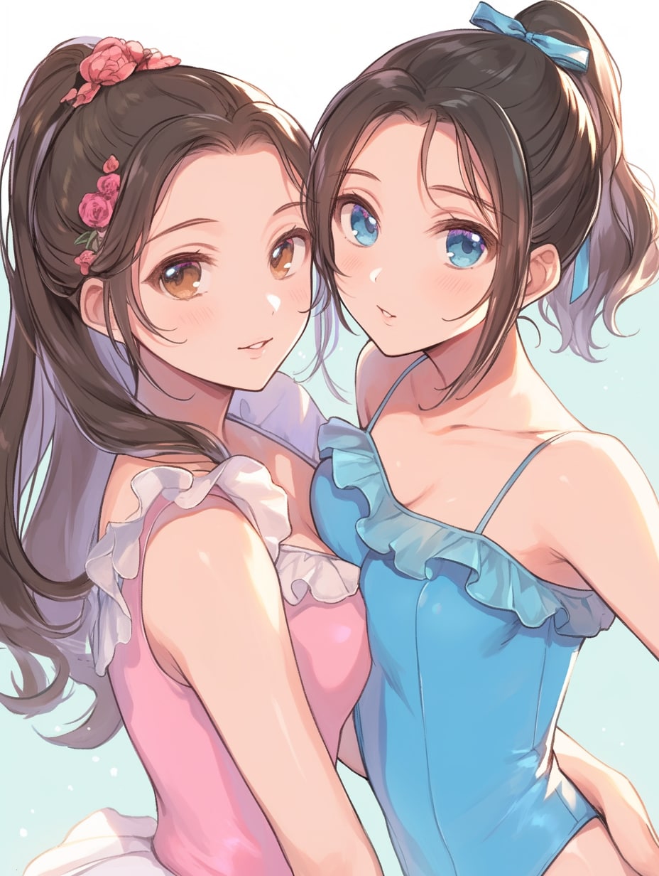 レオタード少女11 | の人気AIイラスト・グラビア