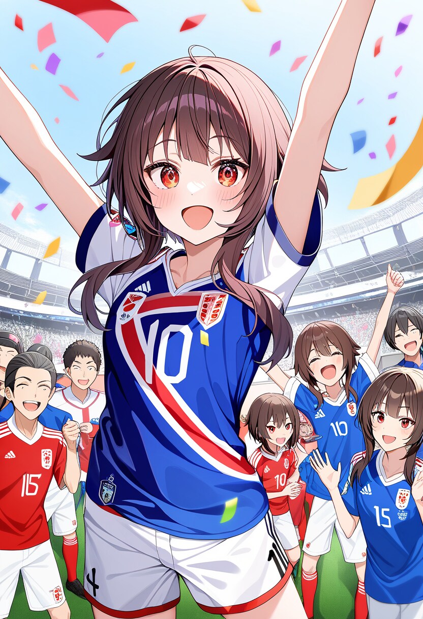 ワールドカップ開催（めぐみん）