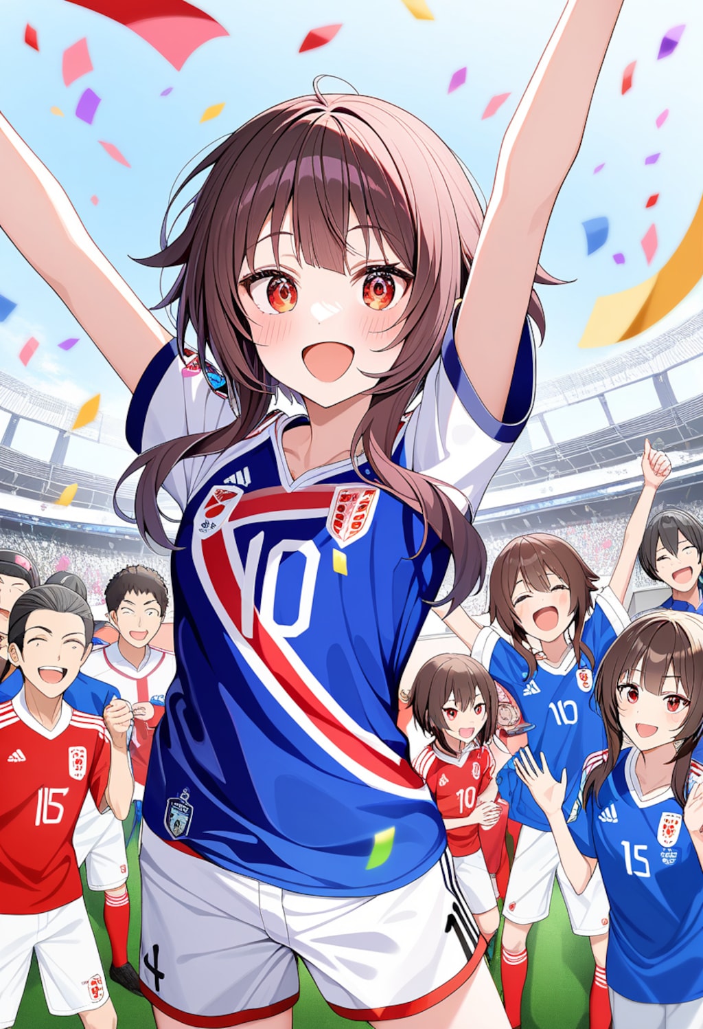 ワールドカップ開催（めぐみん）