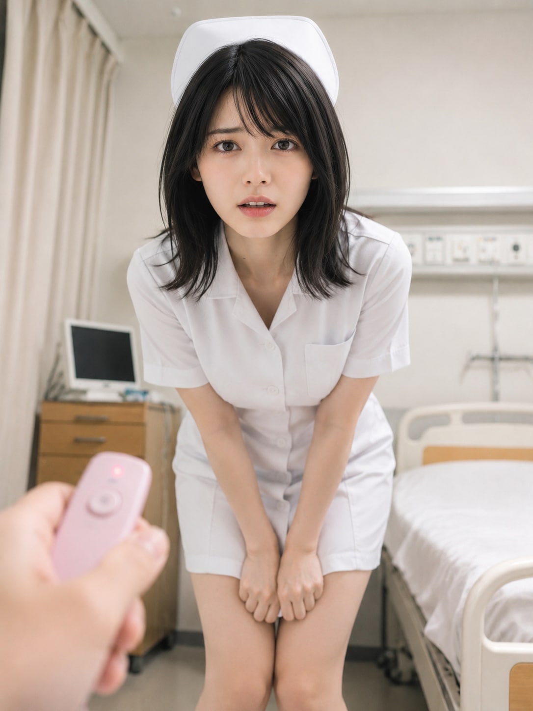 ナースにリモコンバイブ