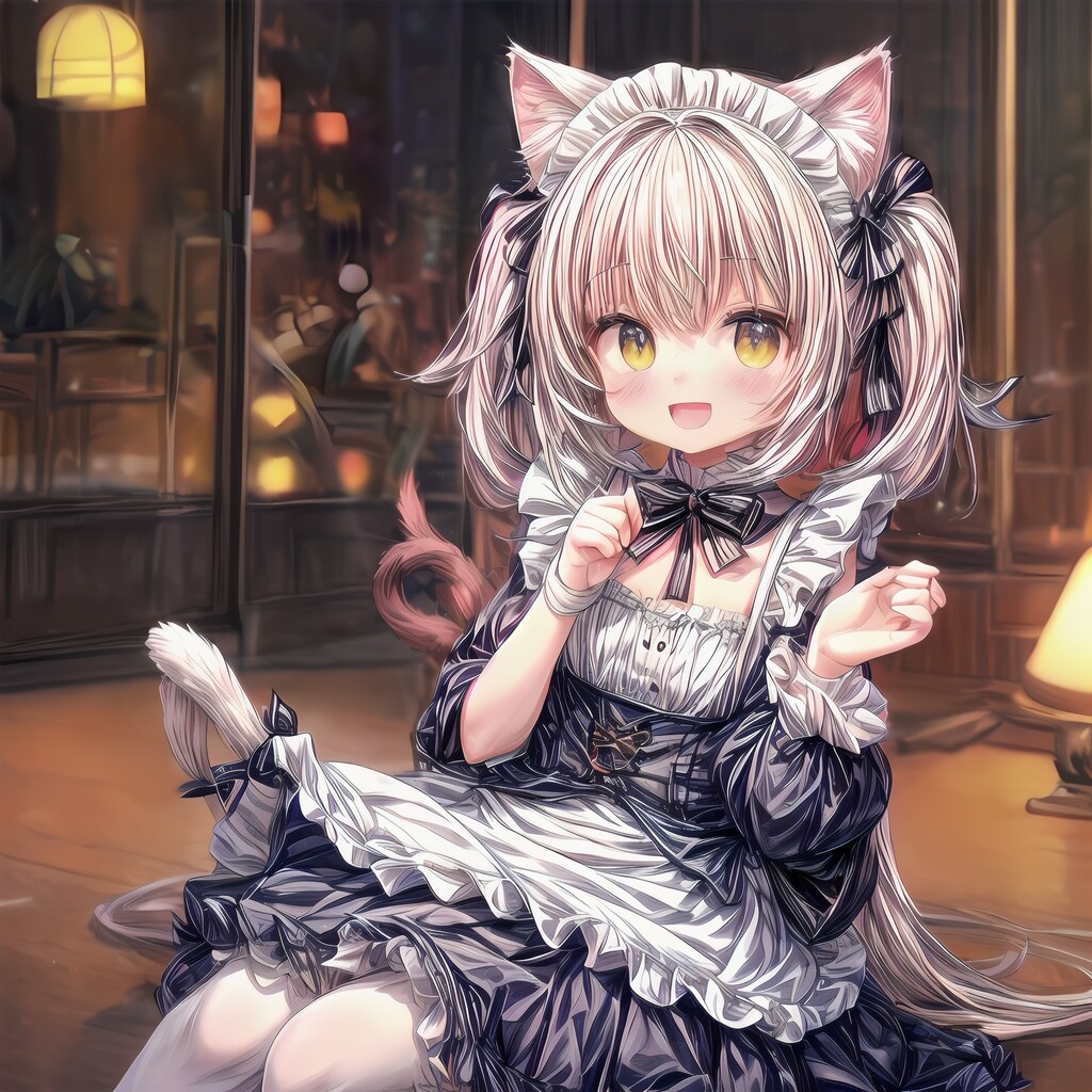 ご奉仕するにゃん！