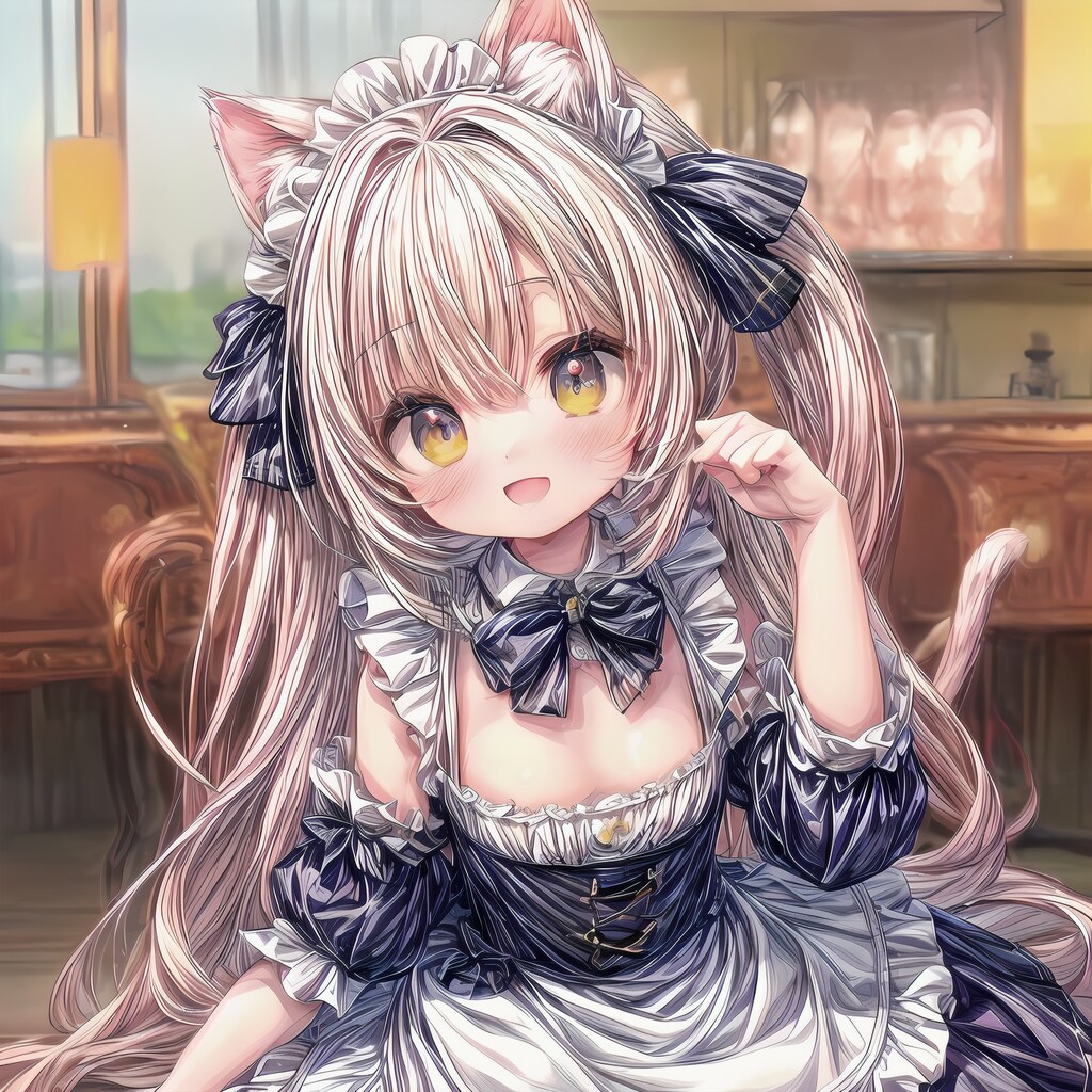 ご奉仕するにゃん！