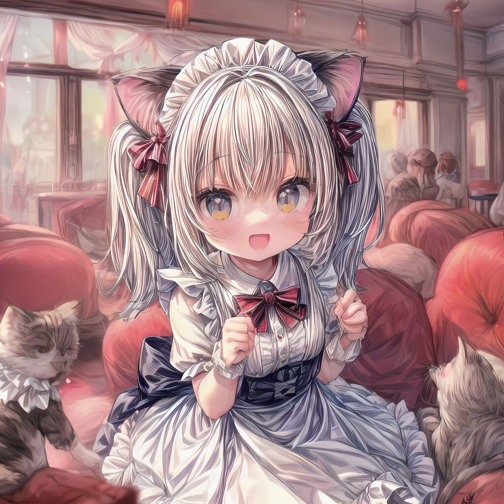 ご奉仕するにゃん！
