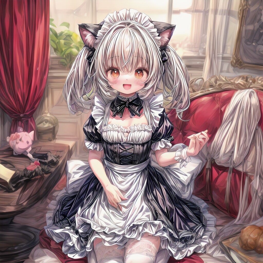 ご奉仕するにゃん！