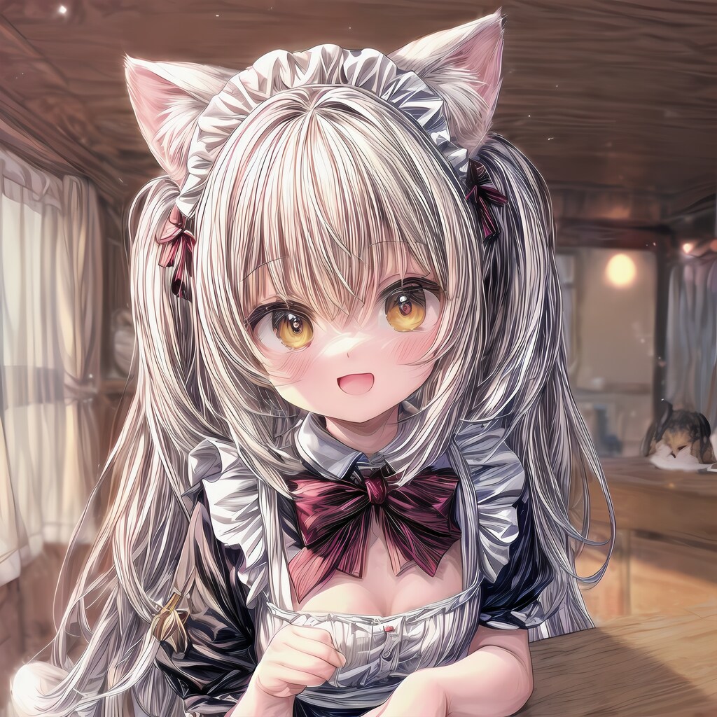 ご奉仕するにゃん！