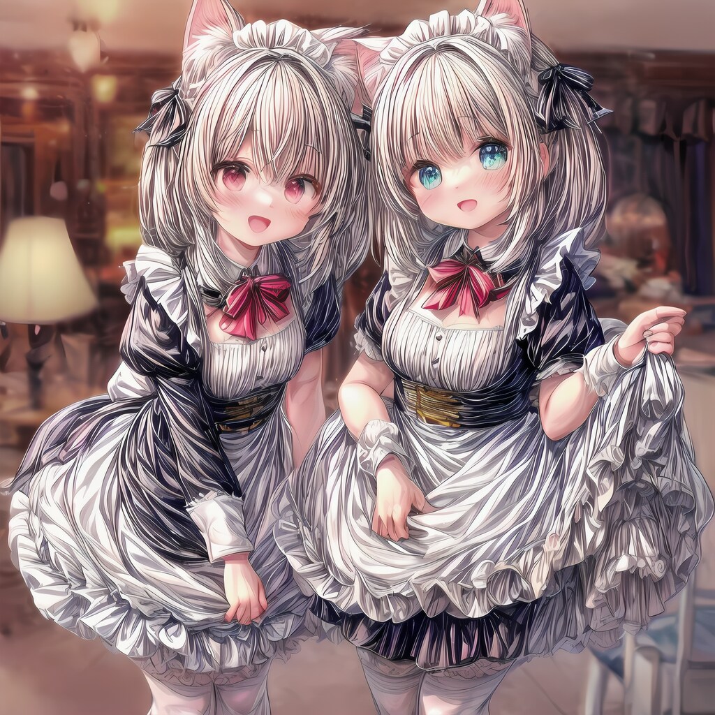 ご奉仕するにゃん！