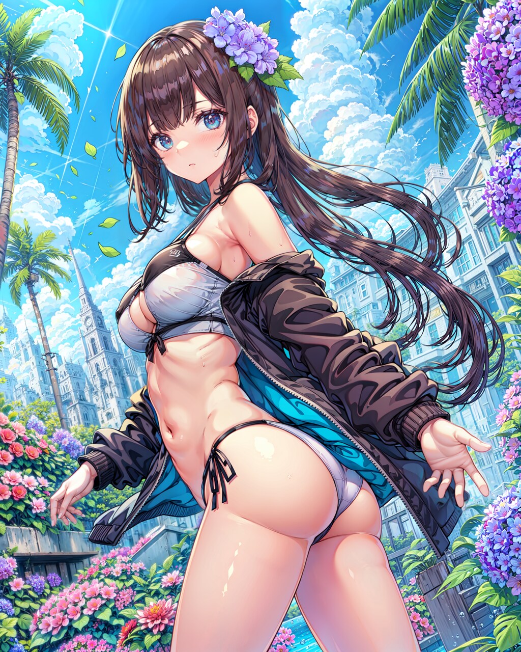 振り返る瞬間