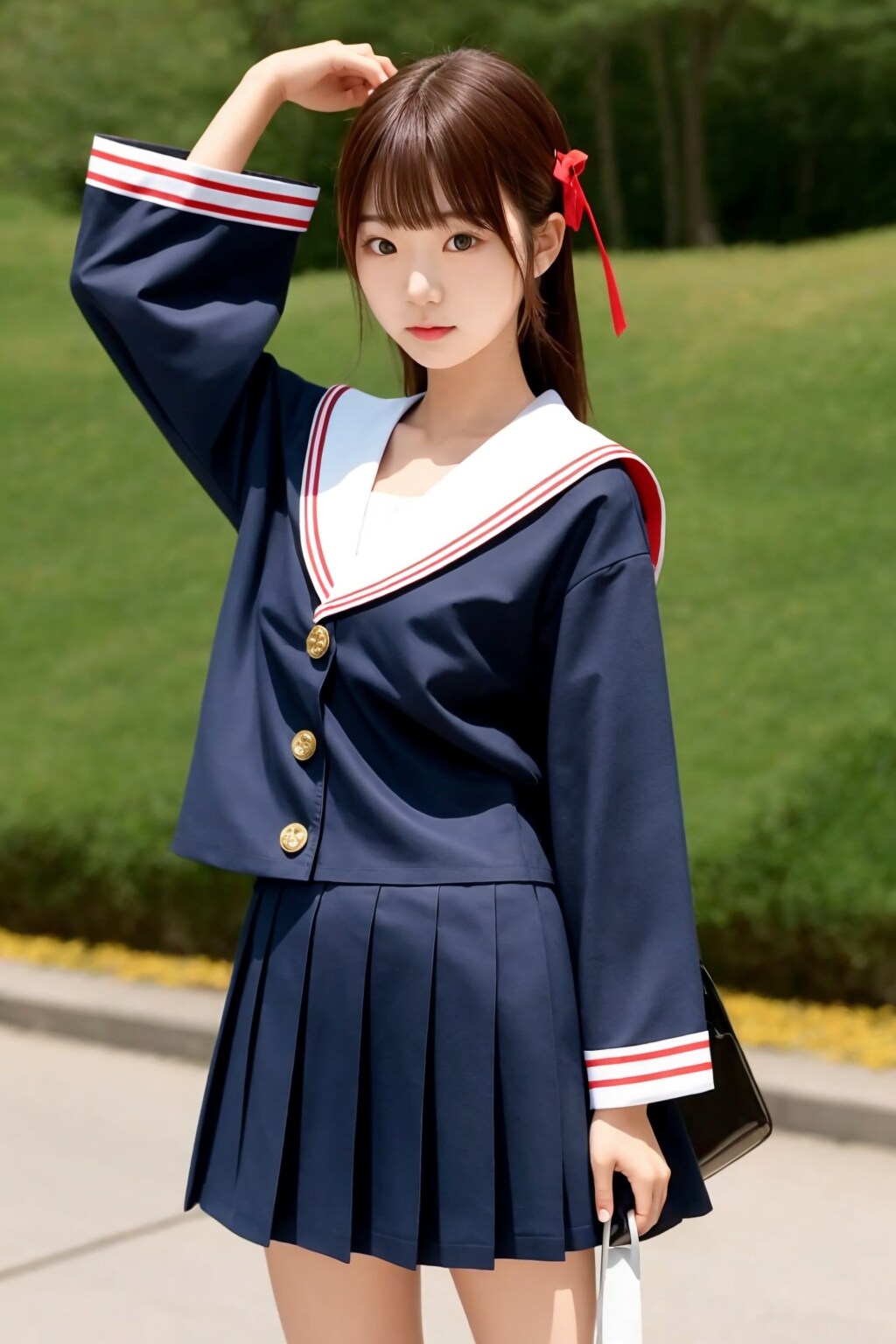 赤い制服は嫌いらしい