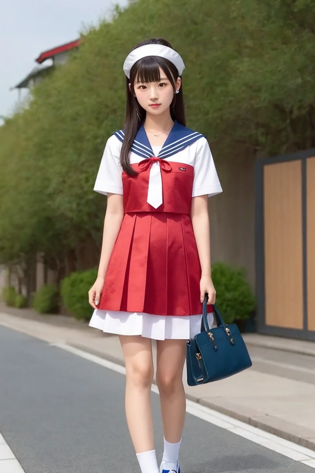 赤い制服は嫌いらしい | の人気AIイラスト・グラビア