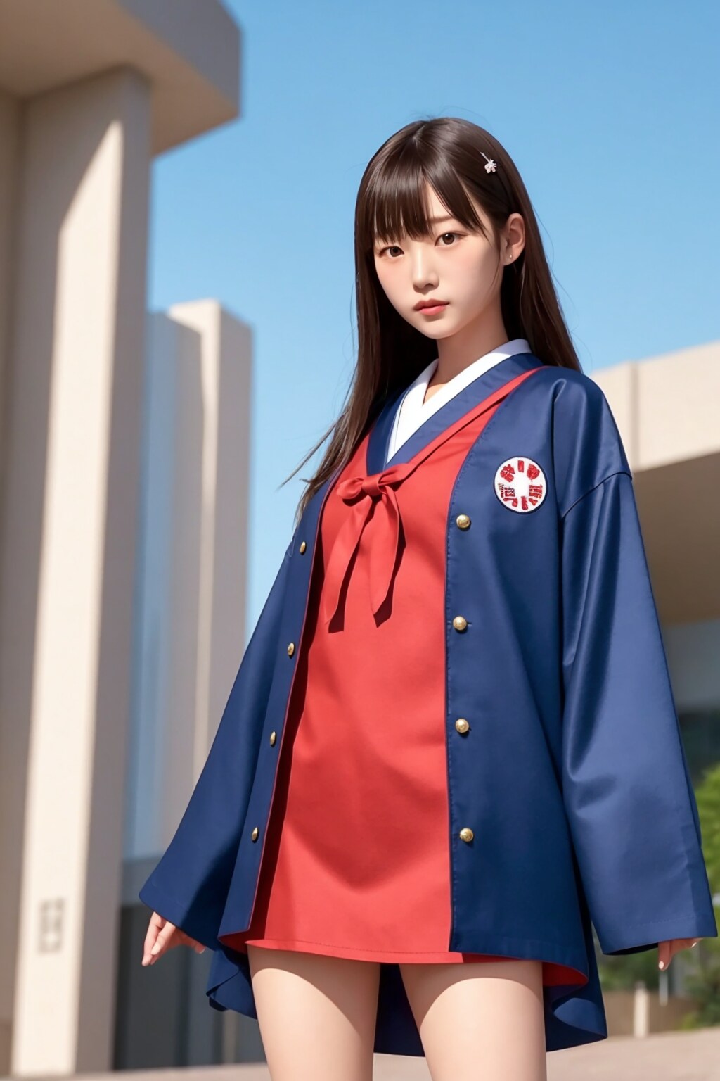 赤い制服は嫌いらしい