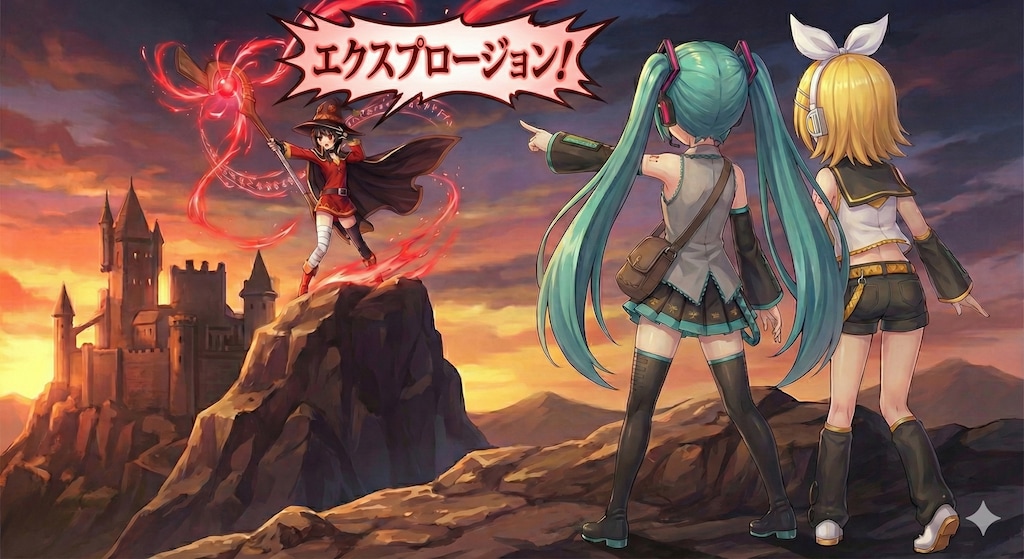 ミクさん達は異世界で魔法使いに遭遇（再）