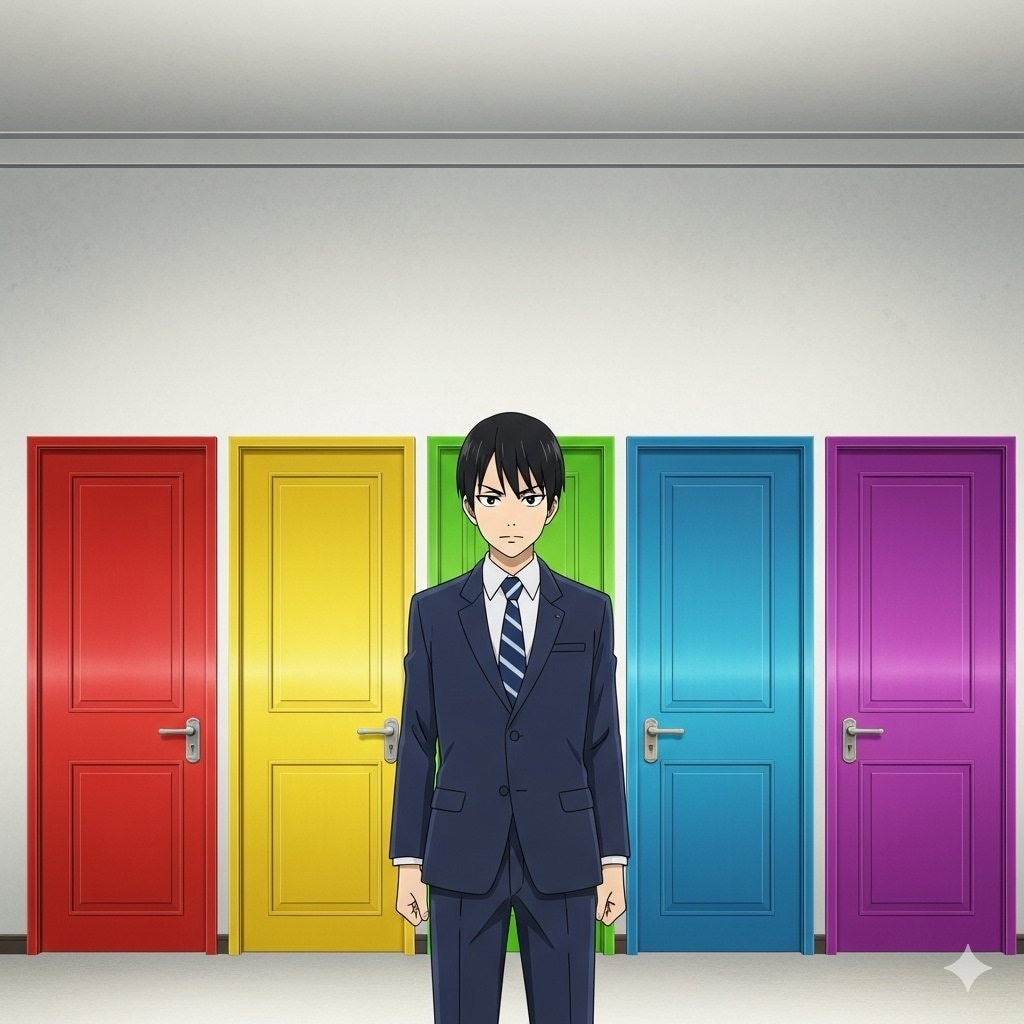 どこでも出張ドア、どこかの国へつながっている