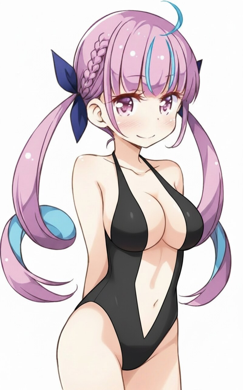 湊あくあ モノキニ