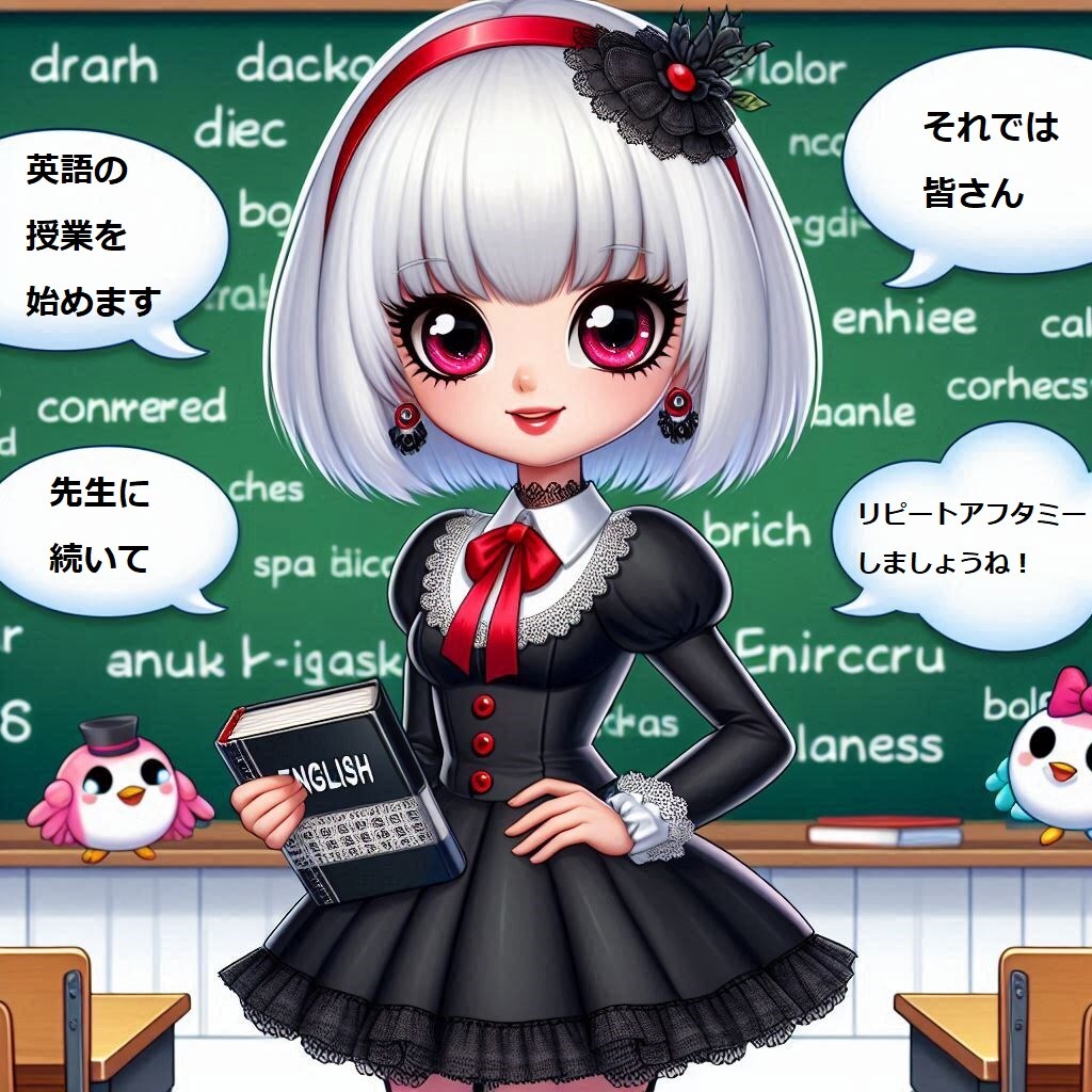 ノコと金団子 英語の授業編