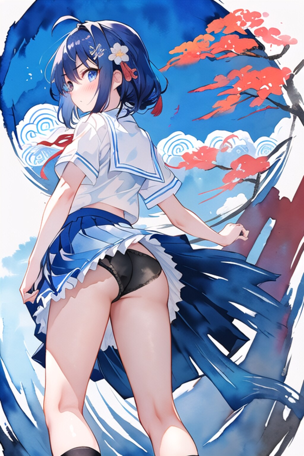 ﾗﾝﾀﾞﾑパンツ見せ