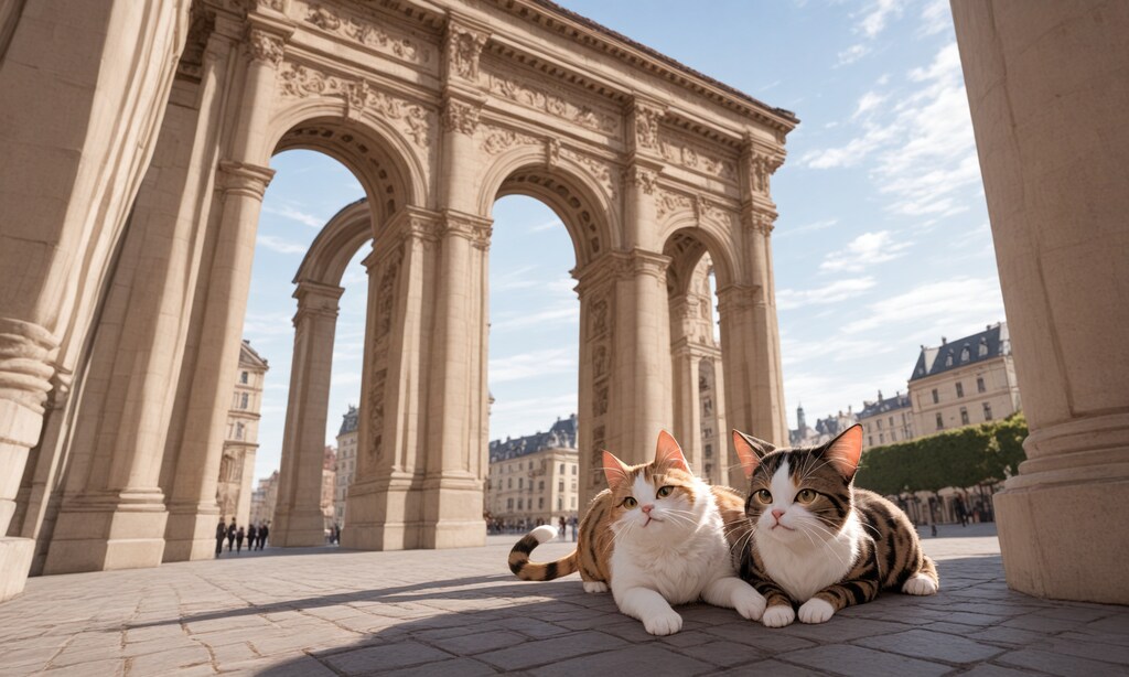 241003 「凱旋門猫」？