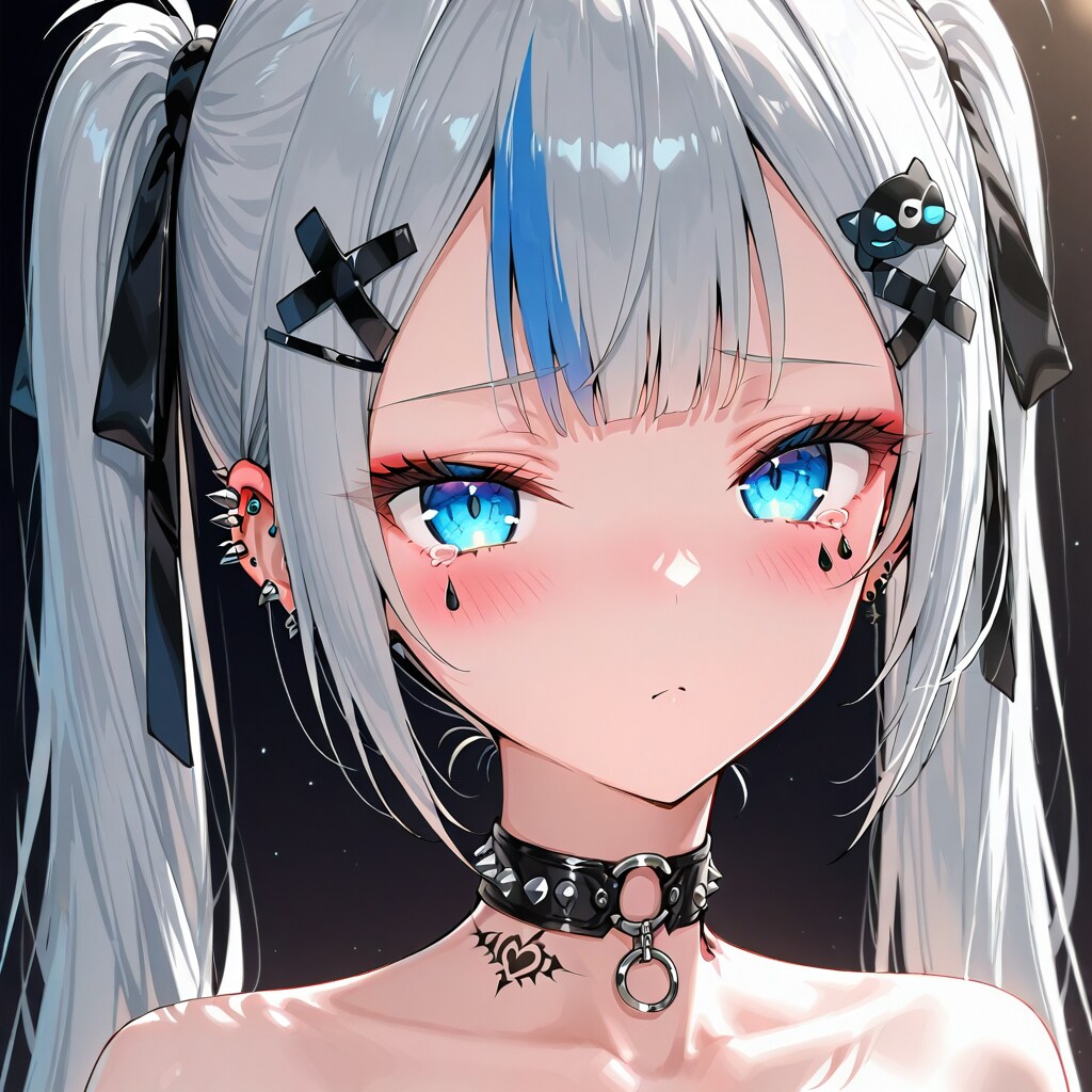 銀髪