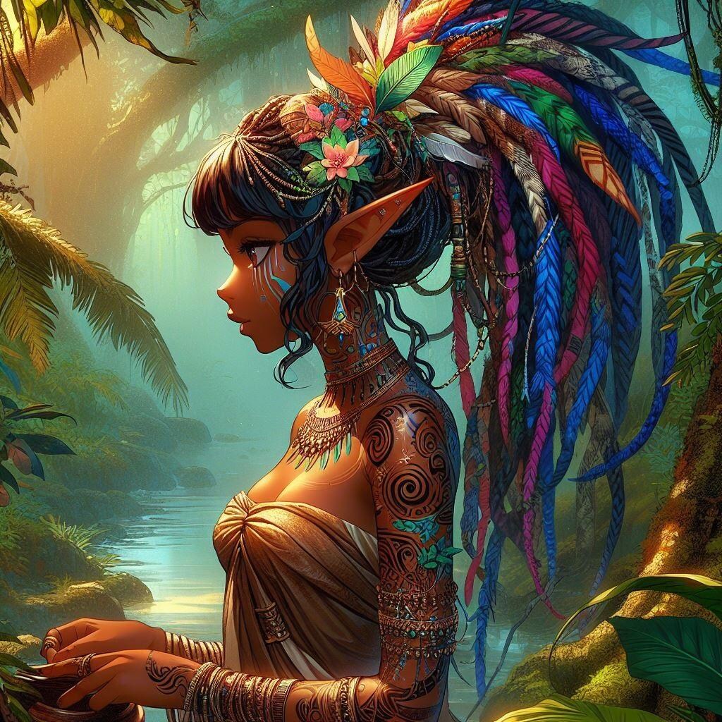 タトゥーエルフちゃん