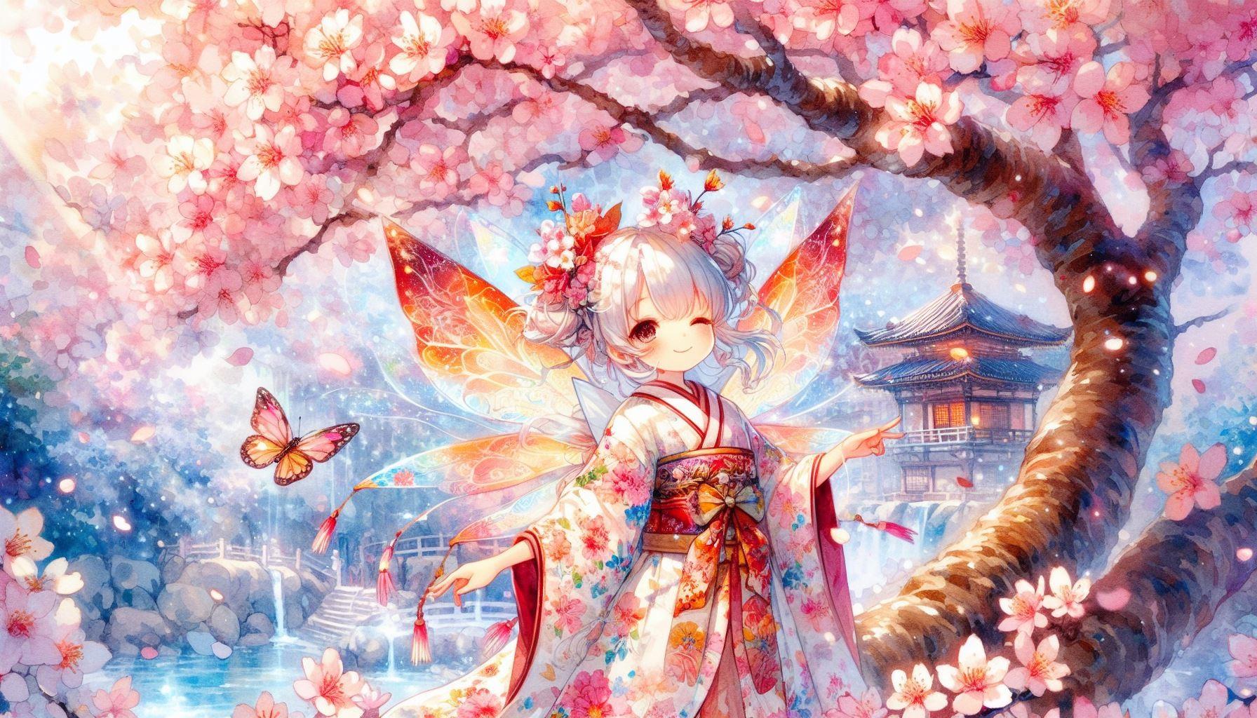 桜の妖精さん