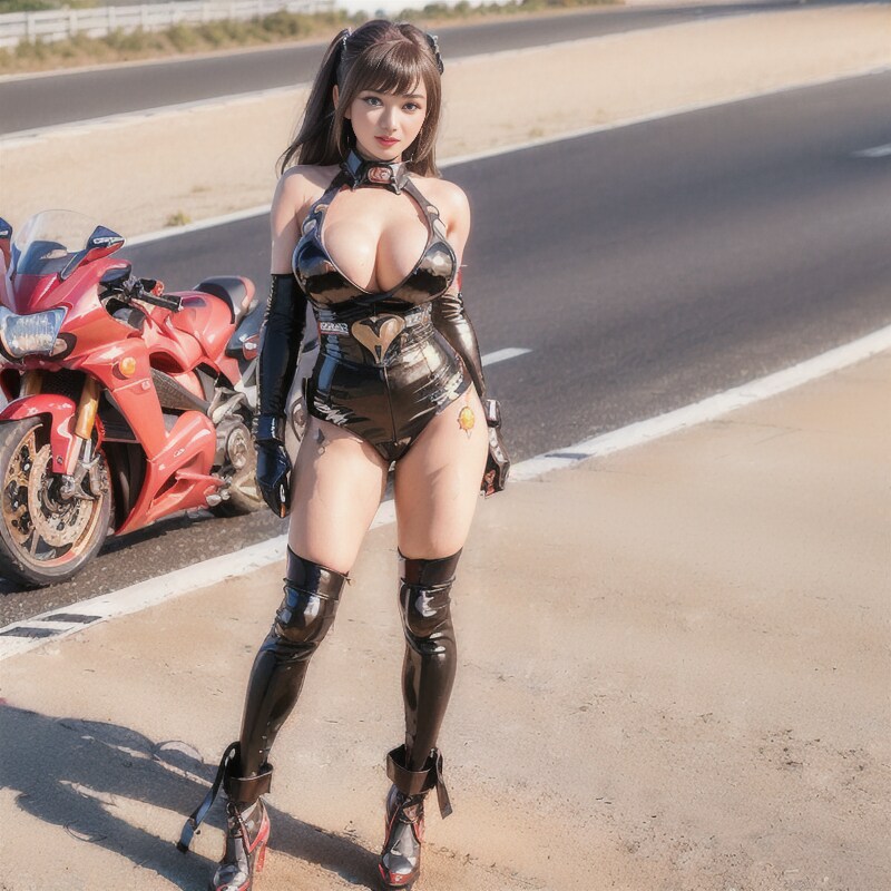 レースクイーンを目指したが何か違うー３