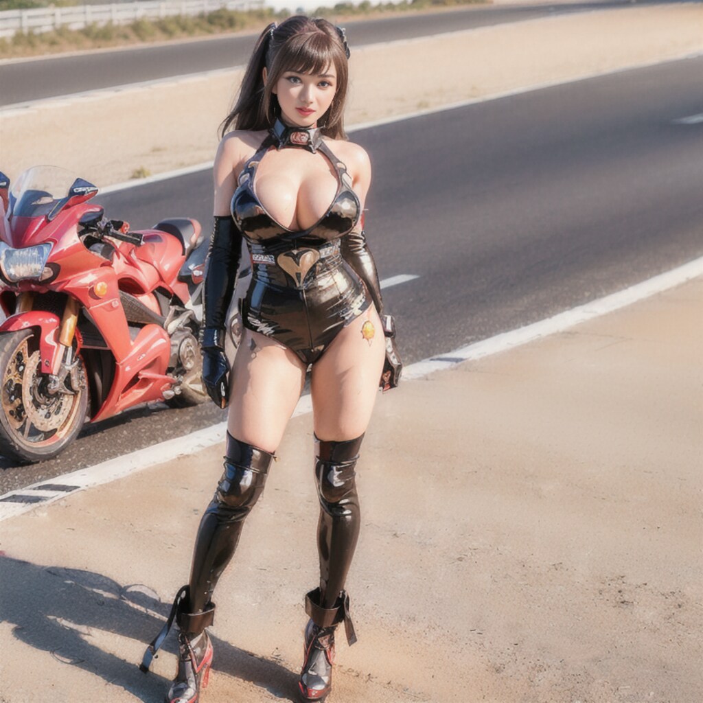 レースクイーンを目指したが何か違うー３
