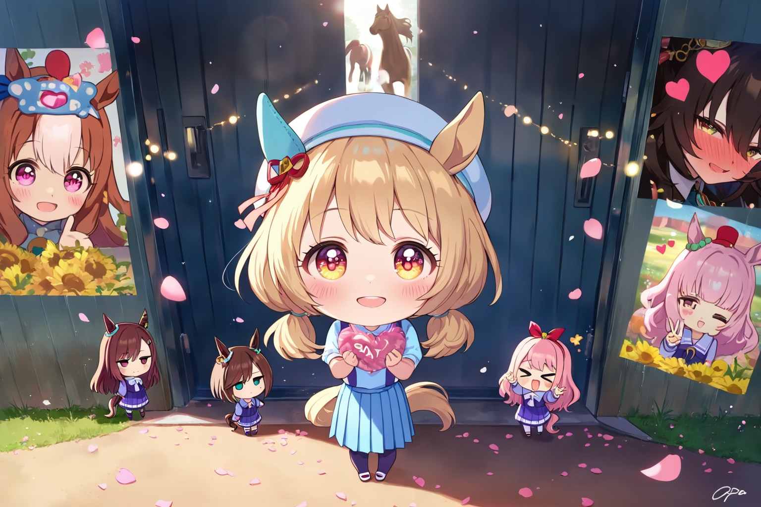 i2i_LILAC「扉の向こう側に馬が生成されました」。
