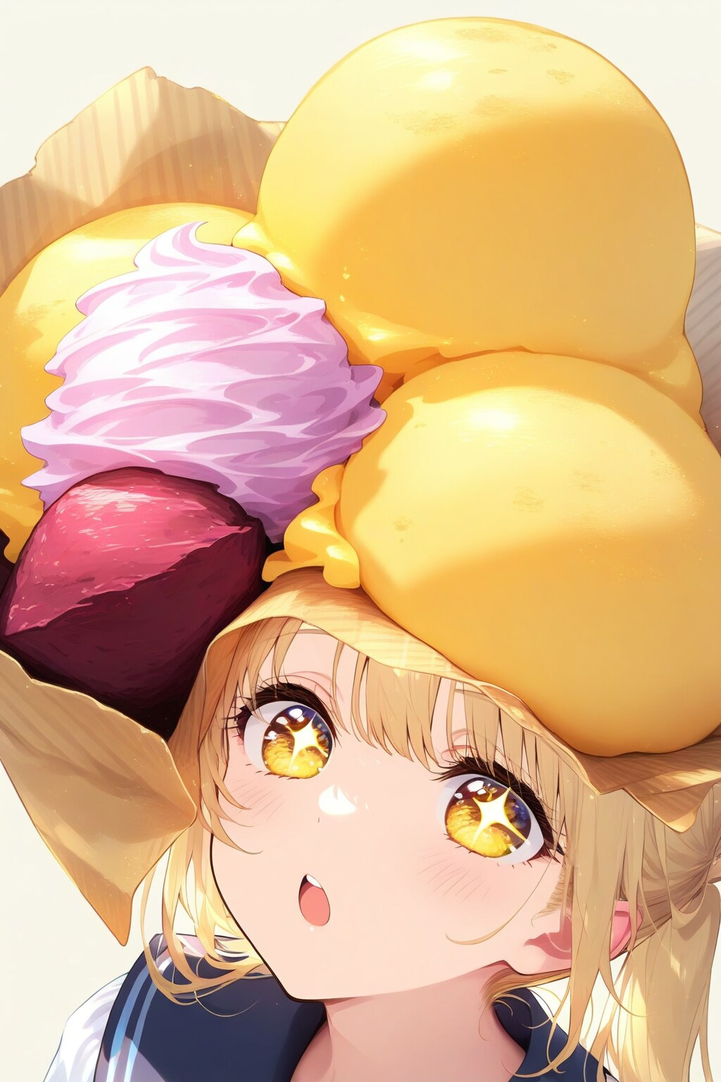 頭の中は焼き芋アイス | の人気AIイラスト・グラビア