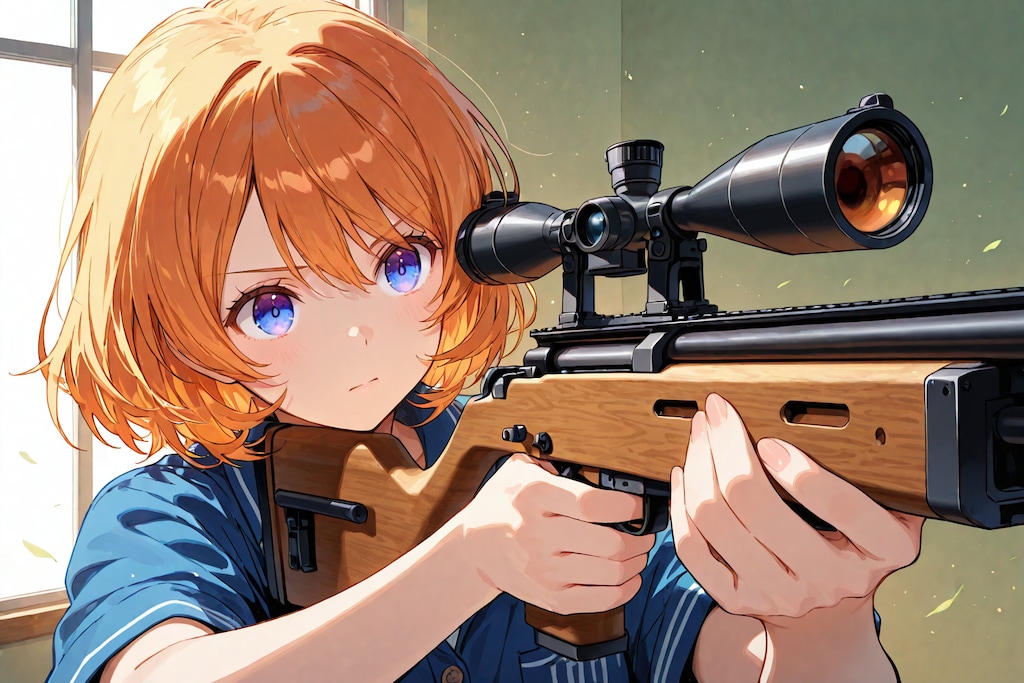 5.「す」→「スナイパーライフル」安木やま子