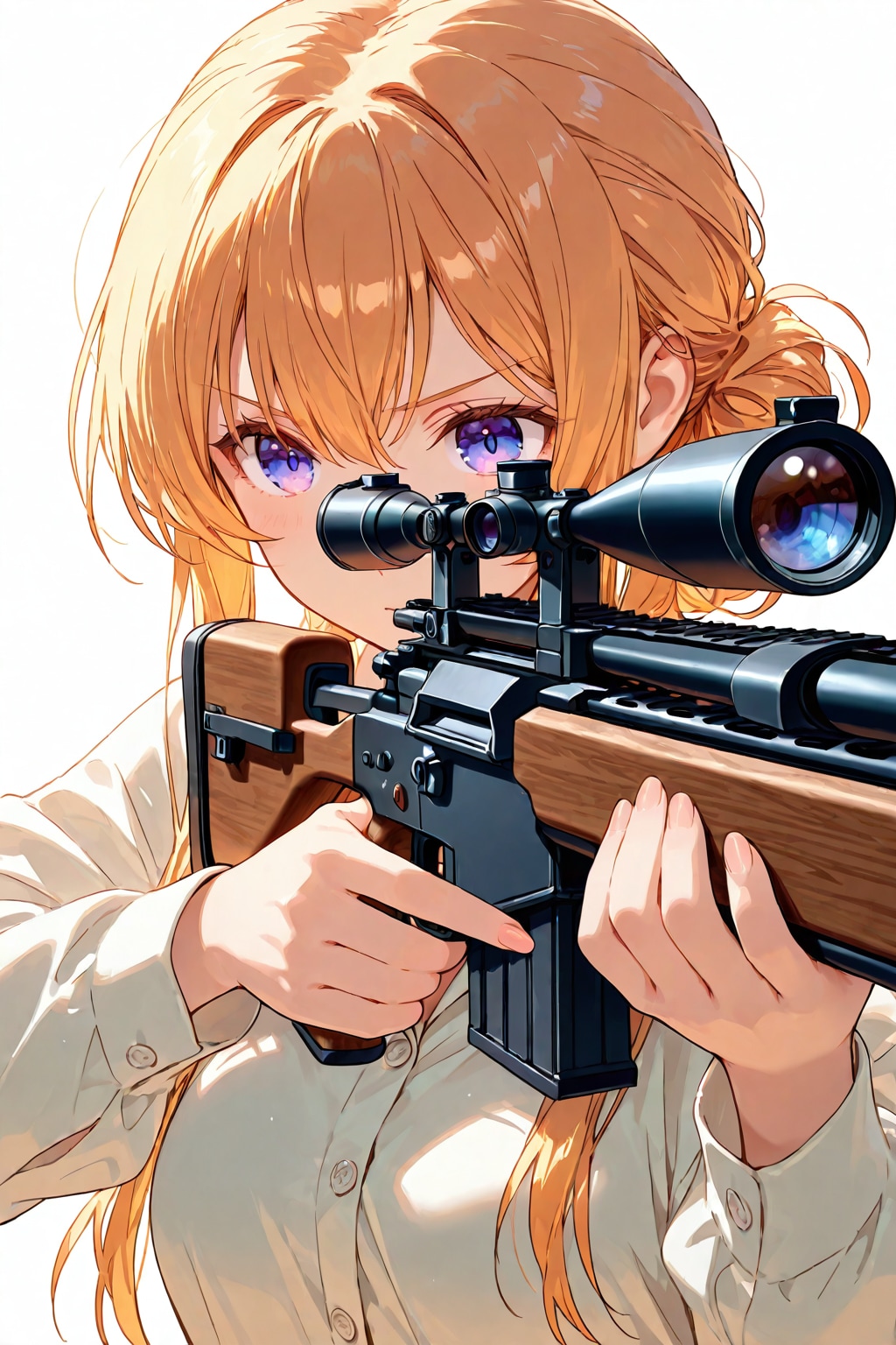 5.「す」→「スナイパーライフル」安木やま子