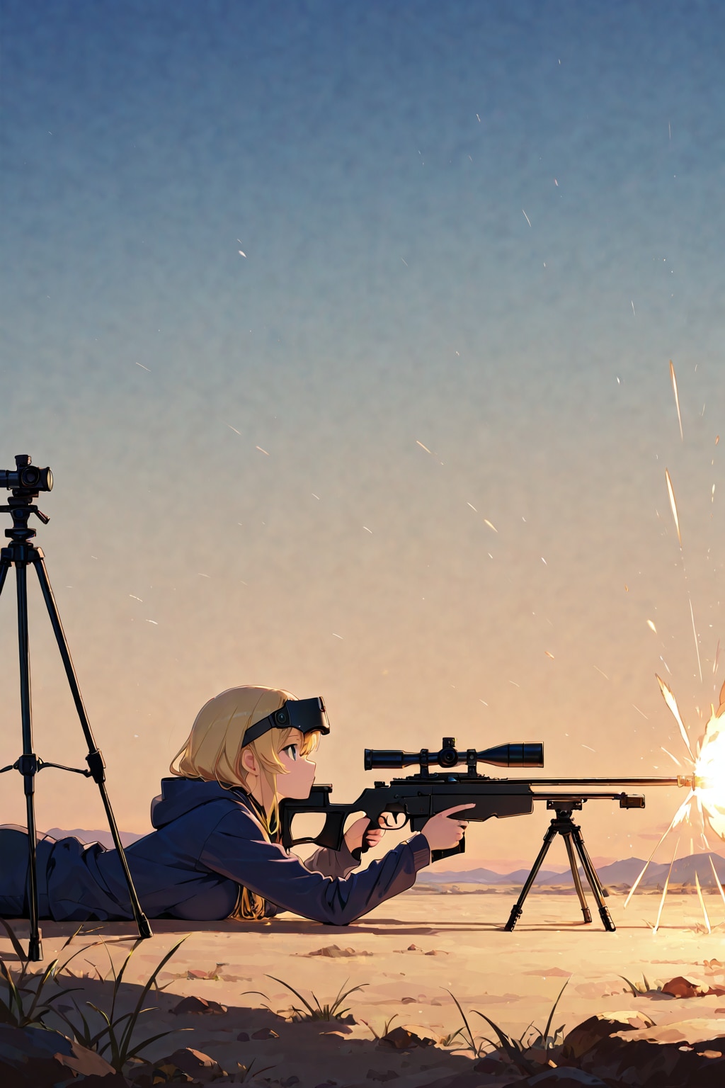 5.「す」→「スナイパーライフル」安木やま子