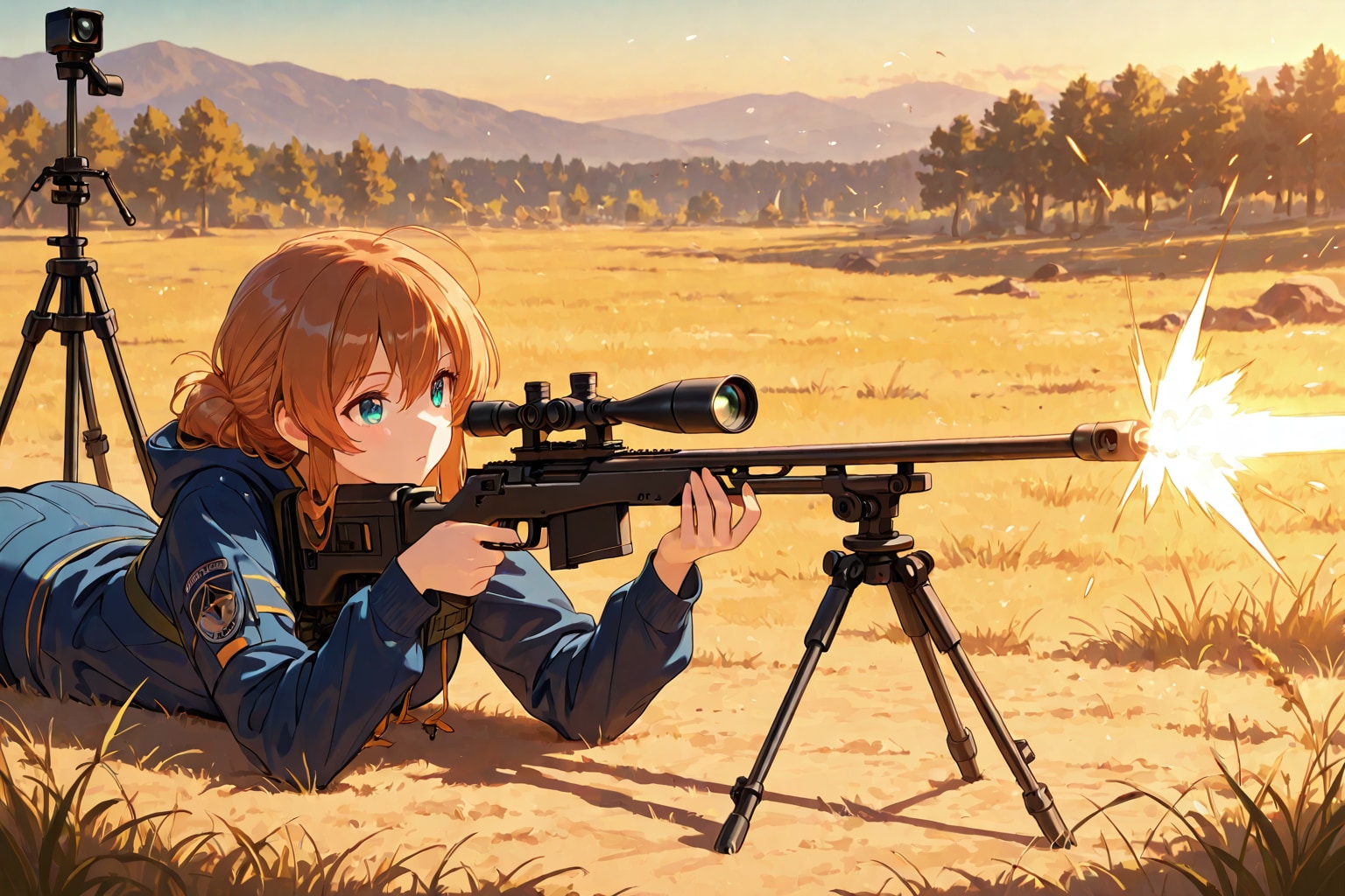 5.「す」→「スナイパーライフル」安木やま子 | の人気AIイラスト・グラビア