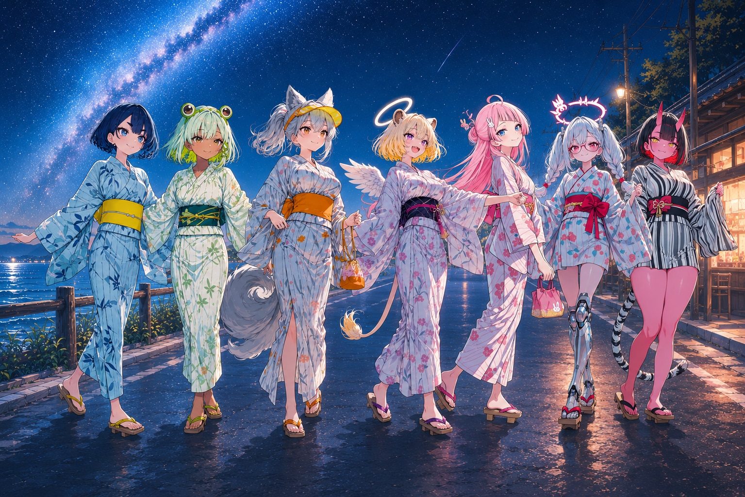 七夕の夜