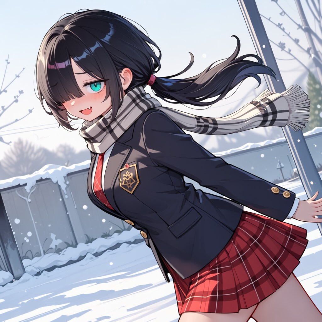 冬服の人狼