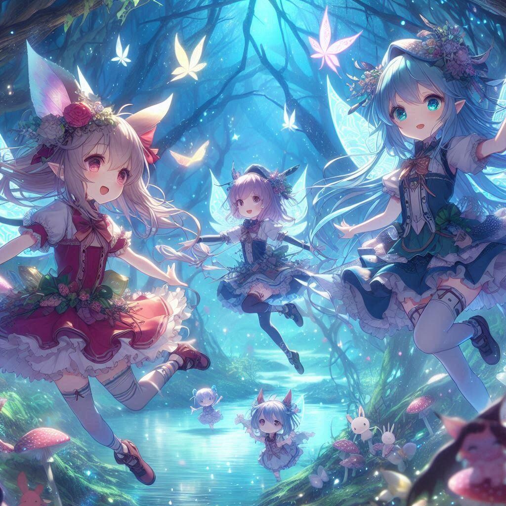 森のフェアリーダンス