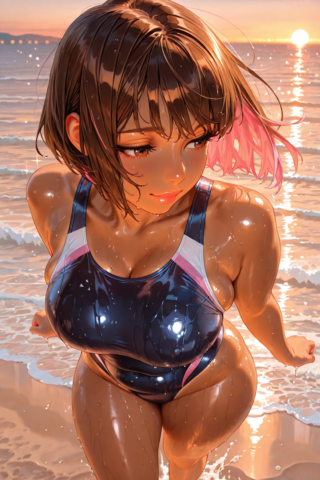 「ちょっとだけ背伸びした、夏の表情」
