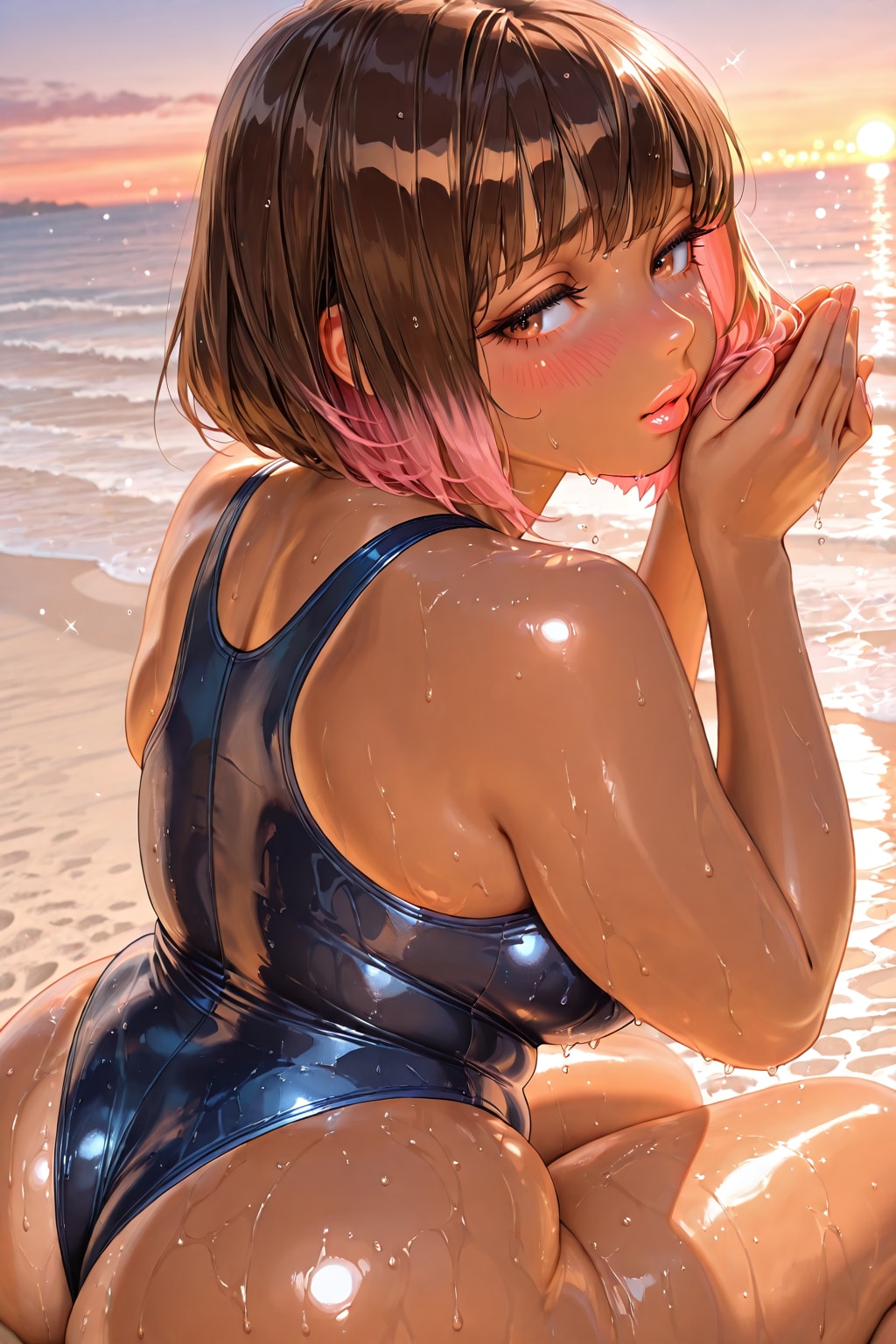 「ちょっとだけ背伸びした、夏の表情」